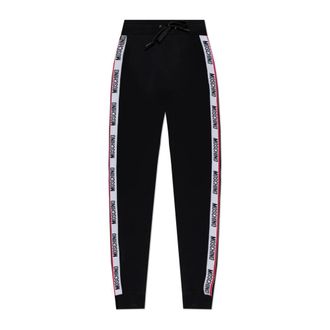 Moschino Sweatpants, male, Black, Size: 2XL Logo Sweatpants