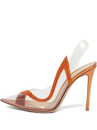 Gianvito Rossi Hortensia pumps - Oranje