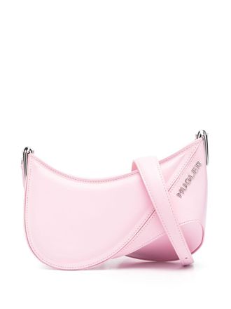 MUGLER Spiral Curve 01 crossbodytas met reli&euml;f - Roze