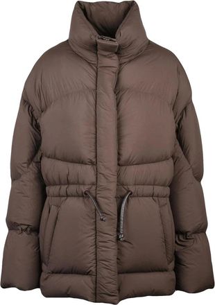 Bacon Brown Polyamide New Order 78 Down Jacket
