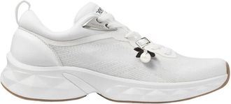 Jimmy Choo London Diamond Run F - Dames - Sneakers - Wit - 36 EU - Schoenen