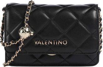 Valentino Ocarina Crossbody Tas - Dames - Tassen - Zwart - Maat: ONE Size Synthetisch