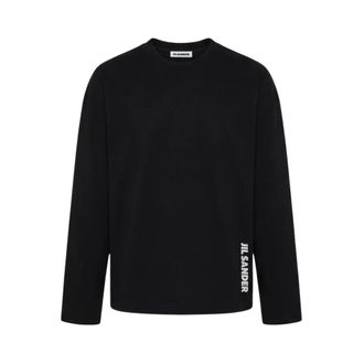 Jil Sander T-shirt - male - Jil Sander - Long Sleeve T-Shirts - Black - M - Tops