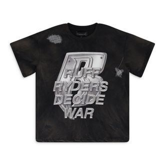 Who Decides War by Ev Bravado RUST RUFF RYDERS T-SHIRT