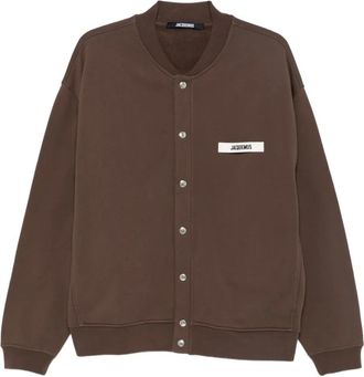Jacquemus Cardigan The Gros Grain con abbottonatura automatica - Marrone