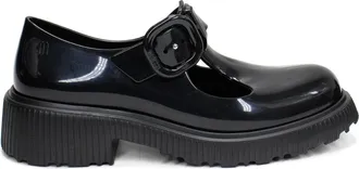 Melissa Womens Jackie Curvy Moccasin In Black