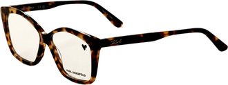 Karl Lagerfeld Womens 54mm Brown Opticals