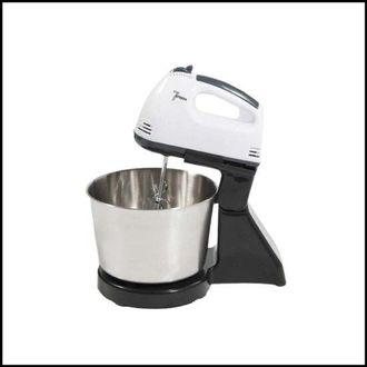 OEM Batidora El&eacute;ctrica De Alimentos - 7 Velocidades - Bol Giratorio De 1,7 L - Licuadora De Cocina De 100 W - Batidora Para Pasteles Y Masas Casera