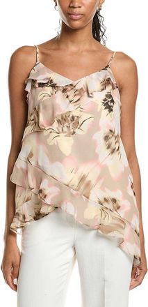 Kenneth Cole Asymmetric Ruffle Cami