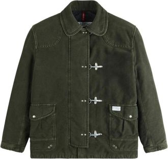Fay 4 Ganci Jas - Heren - Jassen - Groen - Maat: XL Katoen