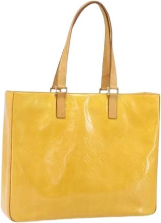 Louis Vuitton Pre-owned Tote Bags, female, Yellow, Size: ONE SIZE Pre-owned Vintage Tote Bag