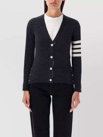 Thom Browne cashmere v-neck cardigan