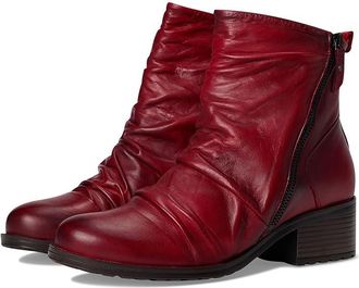 Miz Mooz Juliena Boots Womens Boots Red : EU 38 (US Womens 7.5-8) B - Medium, Leather