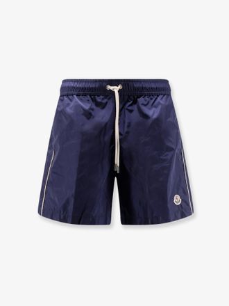 Moncler Boxer mare in nylon con patch logo laterale - MONCLER - gender_Man
