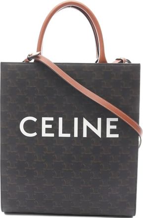 Celine Borsa tote Triomphe anni 2010 - Nero