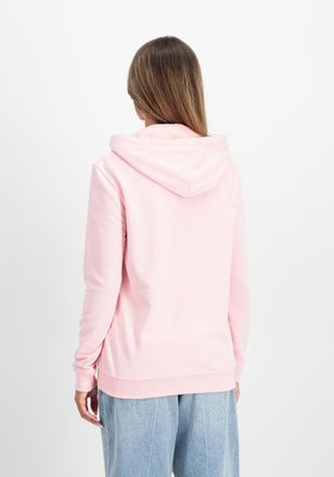 Alpha Industries Hoodie ALPHA INDUSTRIES New Basic Hoodie BL W, Damen, Gr. XS, pink (pastel pink), Obermaterial: 80% Baumwolle, 20% Polyester, regular fit, Sweatshirts