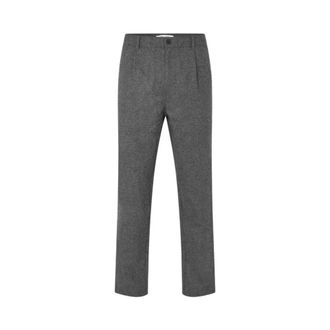 Sams&oslash;e & Sams&oslash;e Bertil Flannel Drawstring Trousers - Trousers - Hombre - Gris - 2XL