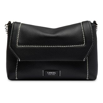 Lancel Sac Rabat S Ninon Soft - Dames - Schoudertassen - Zwart - ONE Size - Leer - Tassen