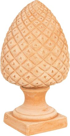 Biscottini International Biscottini - Pi&ntilde;a De Pino Toscano De Terracota 100% Made In Italy Totalmente Hecha A Mano
