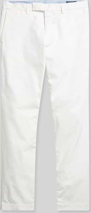 Polo Ralph Lauren Slim Fit Chino aus Baumwoll-Mix in Weiss, Gr&ouml;&szlig;e 31/32