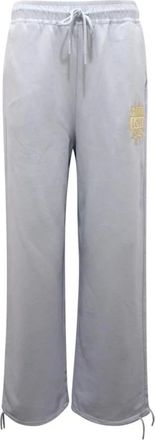 Ganni Broeken, Dames, Blauw, M, Katoen, Heather Trainingsbroeken