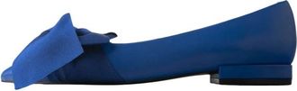 L37 Queen of the Night Ballerina - Dames - Ballerinas - Blauw - 37 EU - Leer - Schoenen