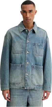Diesel D-Stack-U Jacket - Heren - Spijkerjassen - Blauw - M - Denim - Jassen