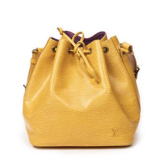 Louis Vuitton Pre-owned Womens Noe PM Shoulder Bag - Yellow - One Size