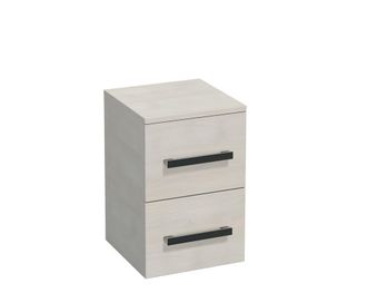 Puma Naturel - Mueble Bajo De Ba&ntilde;o Natural Cube Way 32,5x51x33 Cm En Roble De Chamonix (cube2n32dc)
