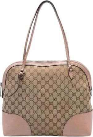 Gucci Pre-owned Handbags, female, Brown, Size: ONE SIZE Pre-owned The Bree