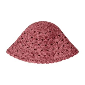 Twinset Hats, female, Pink, Size: ONE SIZE Bucket Hat