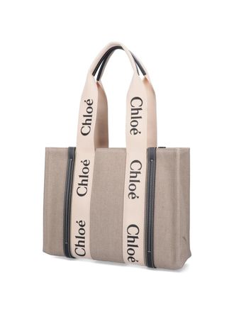 Chlo&eacute; Womens Chlo&egrave; Bags White Linen