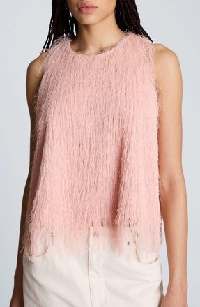 Kenneth Cole Feather Swing Tank in Pink Vapor at Nordstrom, Size X-Small