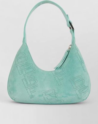 by FAR amber leather shoulder bag