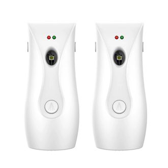 OEM Diffuseur De Perfume Automatique - Montaje En Pared - Ajustable - Para Ba&ntilde;os P&uacute;blicos Y Hoteles - 300 Ml - Pack De 2