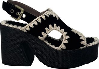 Mou Mujer, Zapatos, Negro, Talla: 37 EU