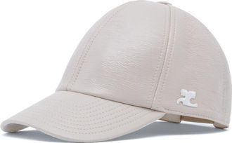 Courrèges Classique baseball cap - unisex - Cotton/Polyurethane/Elastane - M - Grey