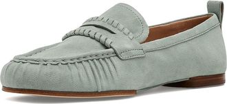 Cole Haan Danby Travel Loafers Womens Flat Shoes Lily Pad Suede : 10.5 B - Medium, Leather