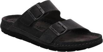Rohde Rodigo-H Slider - Heren - Sandalen - Grijs - 43 EU - Leer - Schoenen