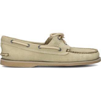 Timberland Klassieke Boot Veterschoenen - Heren - Bootschoenen - Beige - 43 EU - Leer - Schoenen