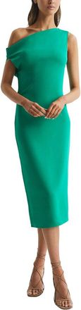 Reiss Zaria Drape Sleeve Bodycon Dress