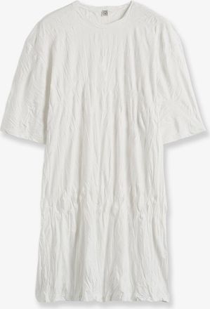 Toteme Vestito corto in misto cotone relaxed fit - TOTEME - gender_Woman