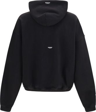 Represent Mens Micro Owners Club Hoodie Jet Black Cotton Sweatshirts Sweater