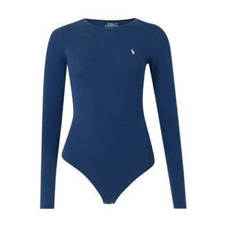 Polo Ralph Lauren Body a maniche lunghe - - Tops - Donna - Blu - M