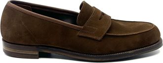 Crockett & Jones Richemond Moccasin - Heren - Loafers - Bruin - 44 EU - Leer - Schoenen