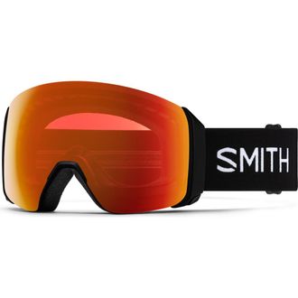 Smith 4D MAG XL ChromaPop Snow Goggles in Black /Chromapop Everyday Red at Nordstrom