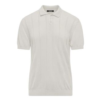 Bomboogie Jersey de Algod&oacute;n con Cuello de Canal&eacute; Ancho - Knitwear - Hombre - Beige - 2XL