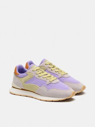 Hoff City Dopamine leren sneakers