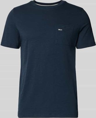 s.Oliver Red Label Regular Fit T-Shirt aus reiner Baumwolle in Marine, Gr&ouml;&szlig;e XXXL