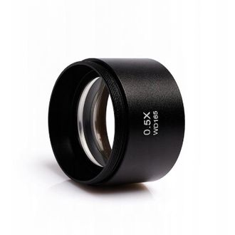 OEM Lente Barlow De 0,5x Para Microscopio